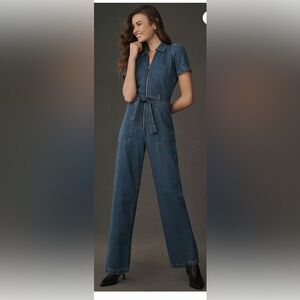 Reformation Cassidy Denim Jumpsuit